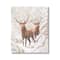 Stupell Industries Elks Snowy Forest Wildlife Canvas Wall Art